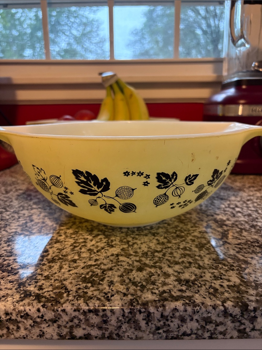 Vintage Pyrex Gooseberry Mixing Bowl